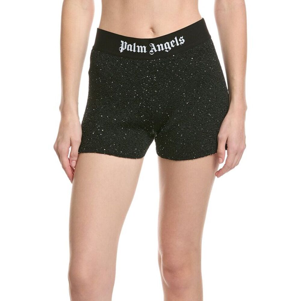 Palm Angels Womens  Short, Black